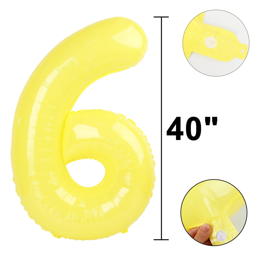Kelfuoya wall-stable numeric balloon suits indoor or outdoor setups.