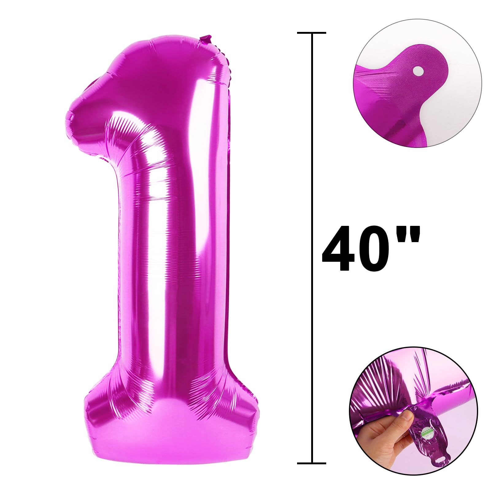 Kelfuoya 12 balloon for birthdays, baby showers, or special milestones