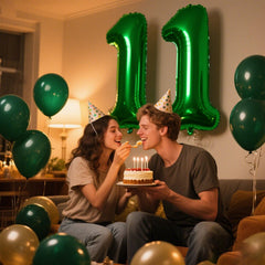Kelfuoya wedding anniversary decor balloon in green