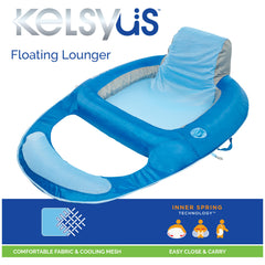Kelsyus Spring Float Ottoman lets you rest feet in the water while you relax.