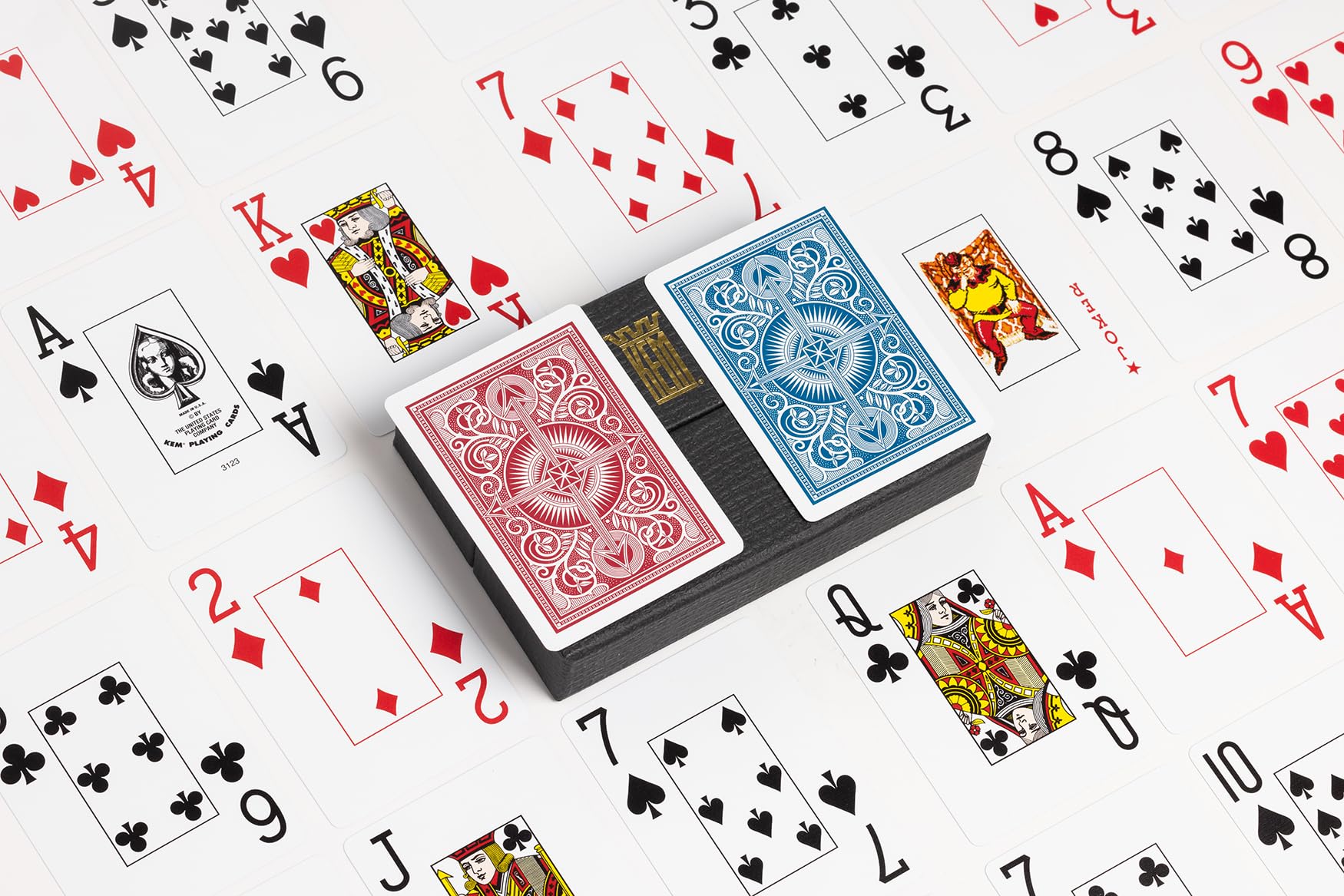 Premium packaging box keeps cards organized and ready to gift.