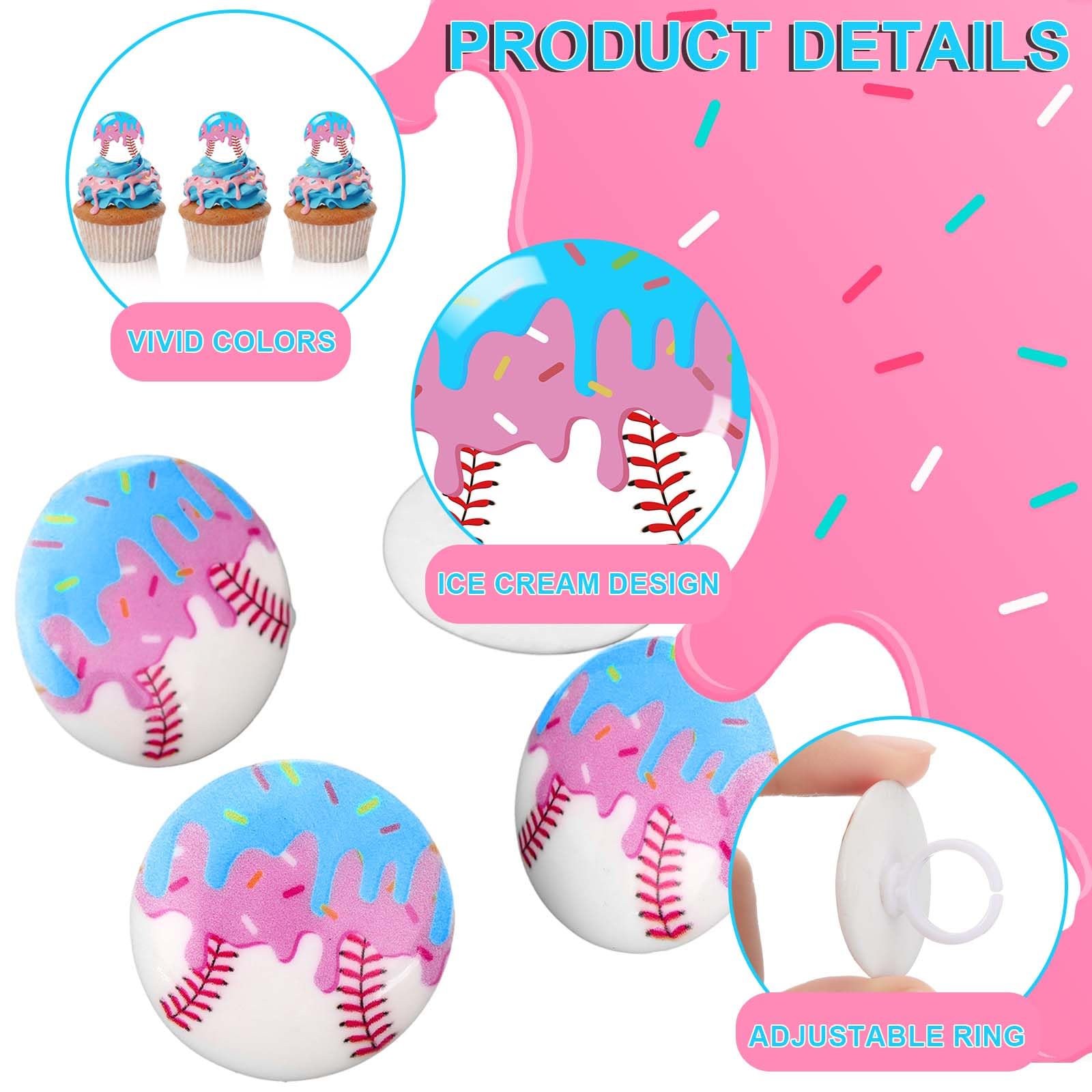 Kenning cupcake ring used to decorate fruits and treats.