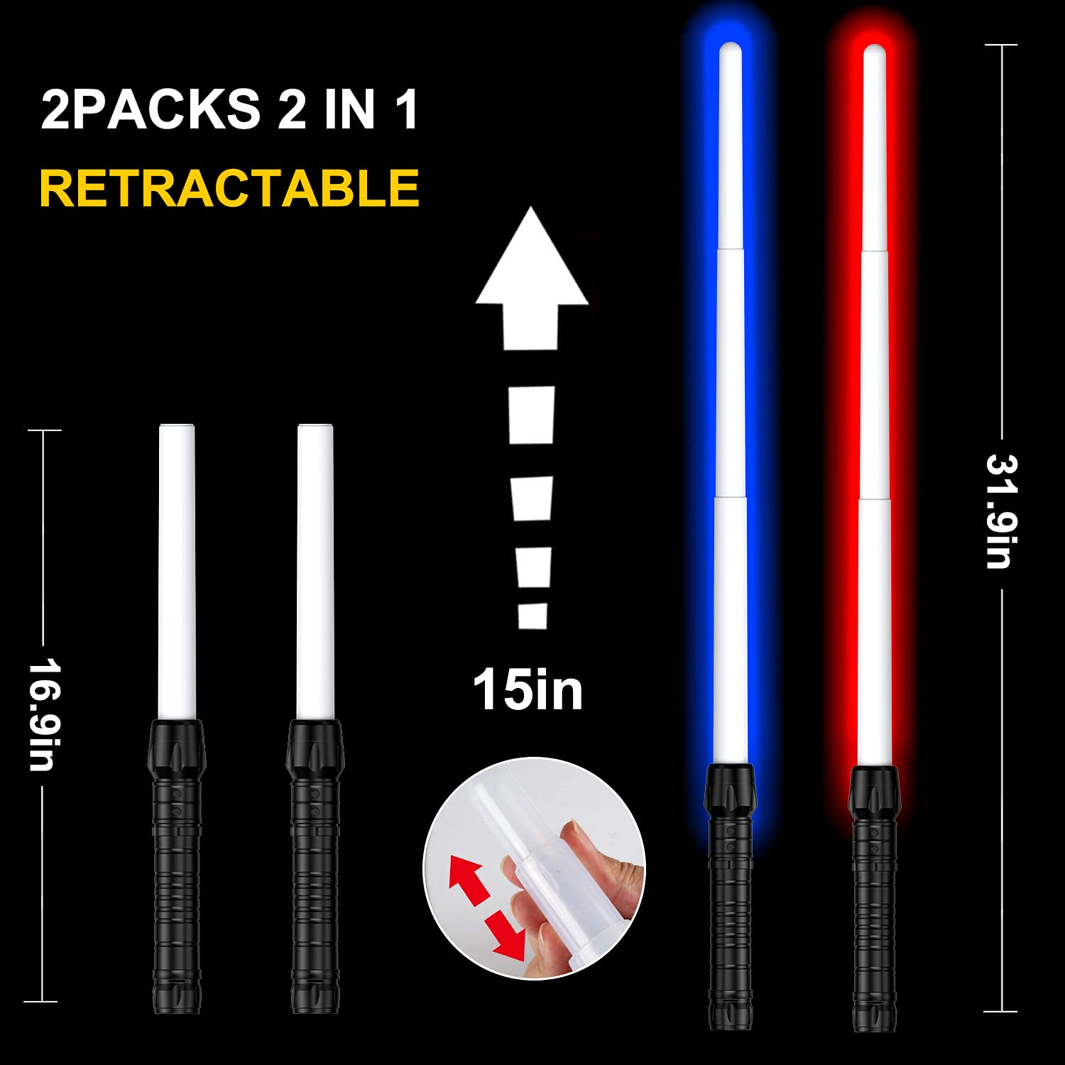 Kenpora cosplay-ready light saber for daily adventures and events