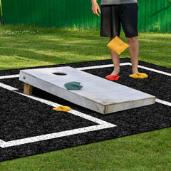 KEOHOLI mats creating a clean playing area to protect bags