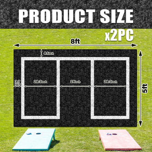 KEOHOLI non-slip top surface for controlled bag throws