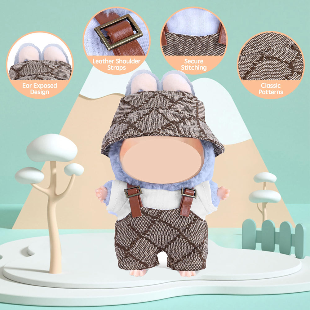 KEOOUA 17cm doll outfits offer endless mix-and-match creative play.