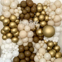 KEPMOV metallic gold 12-inch balloons bring luxe shine to parties and milestone moments