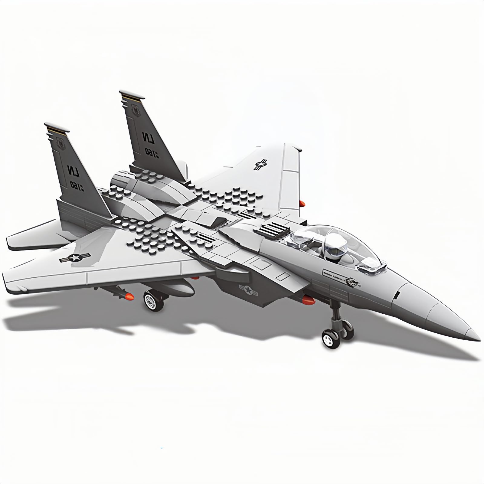 KERHENE F-15 Eagle model assembled for immersive display and play.