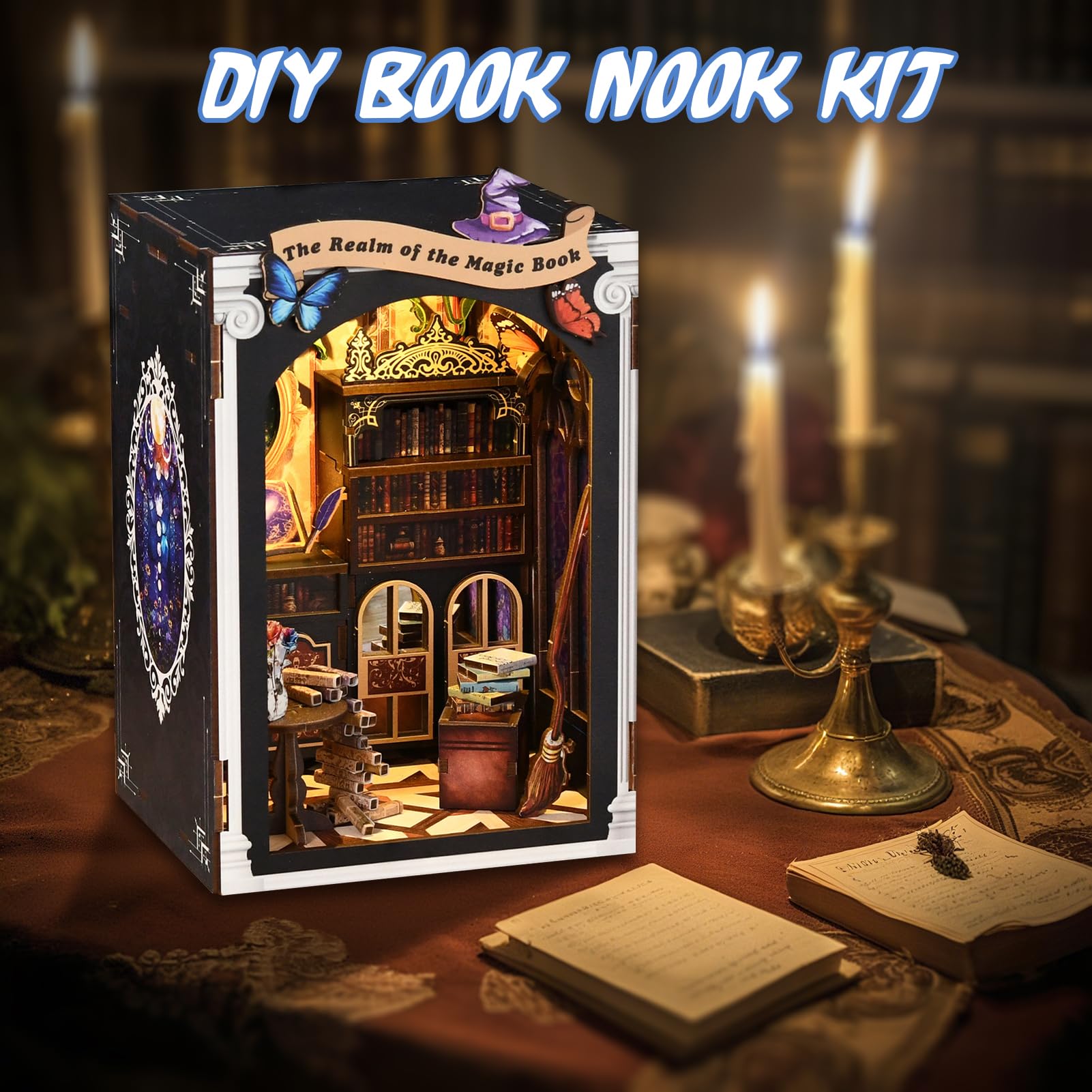 KERNOWO Book Nook Kit gift-ready packaging for loved ones