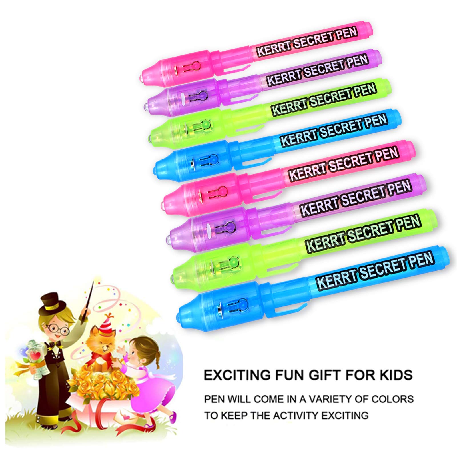 KERRT Enviro-friendly invisible ink pen for safe, imaginative play