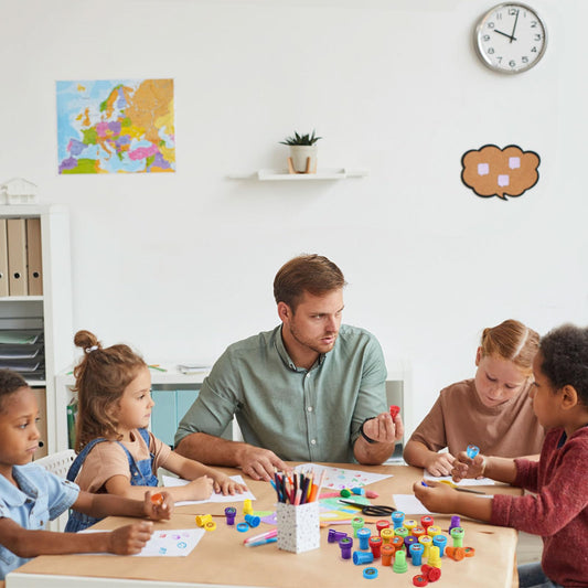 Kesote space stamps featuring astronauts inspire imaginative learning and play