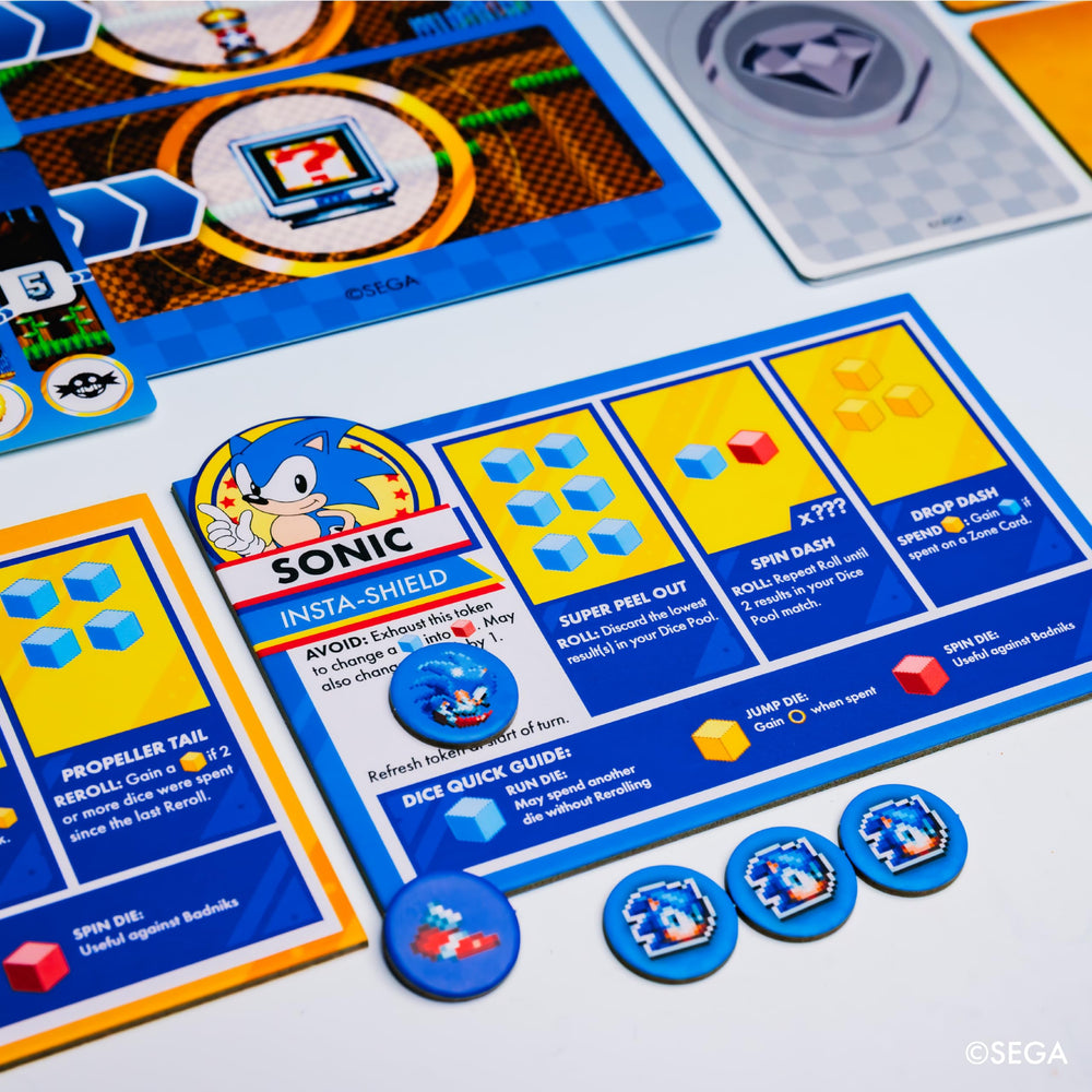 KESS Sonic Roll badnik decks close-up for intense battles.