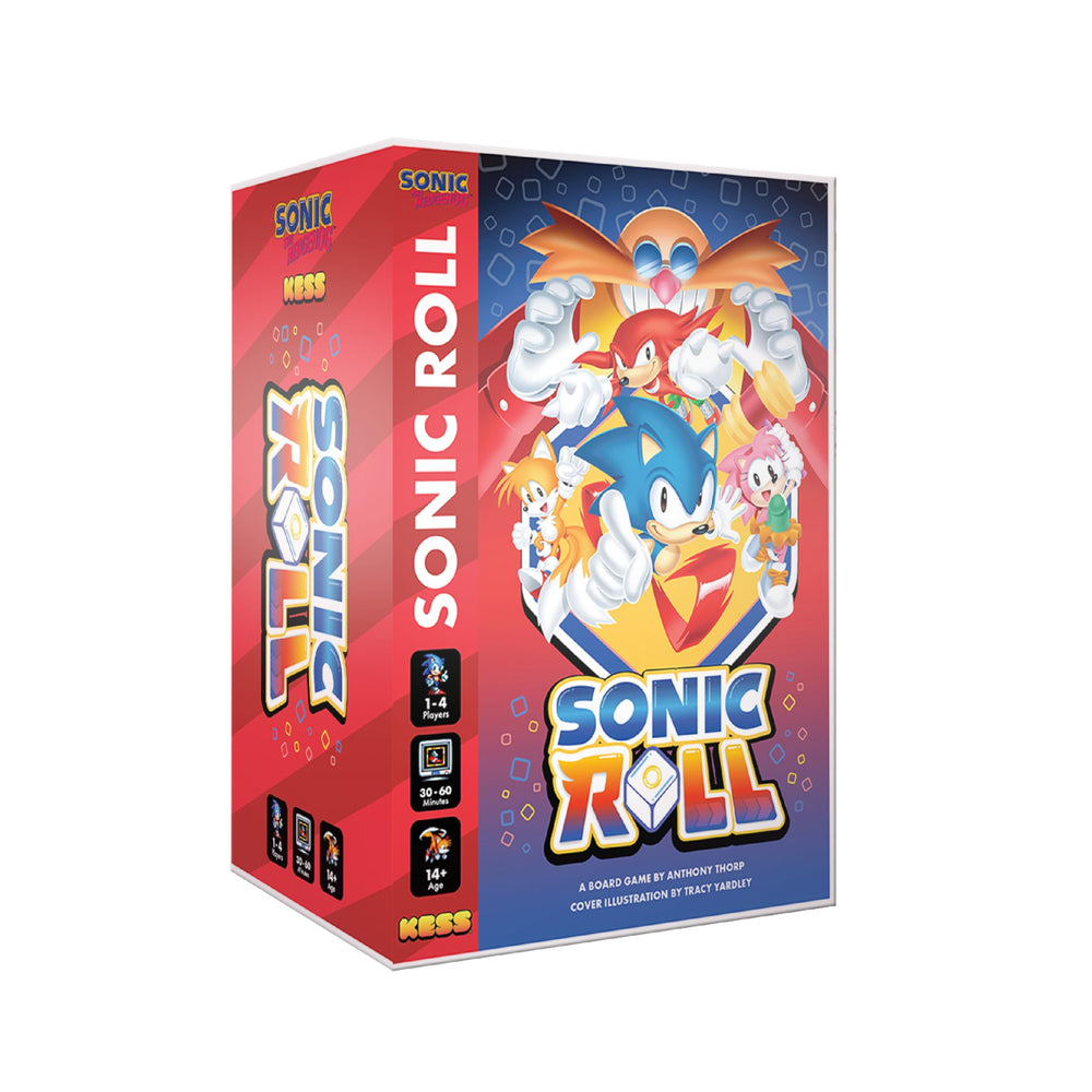 KESS Sonic Roll board game hero image for family game night.