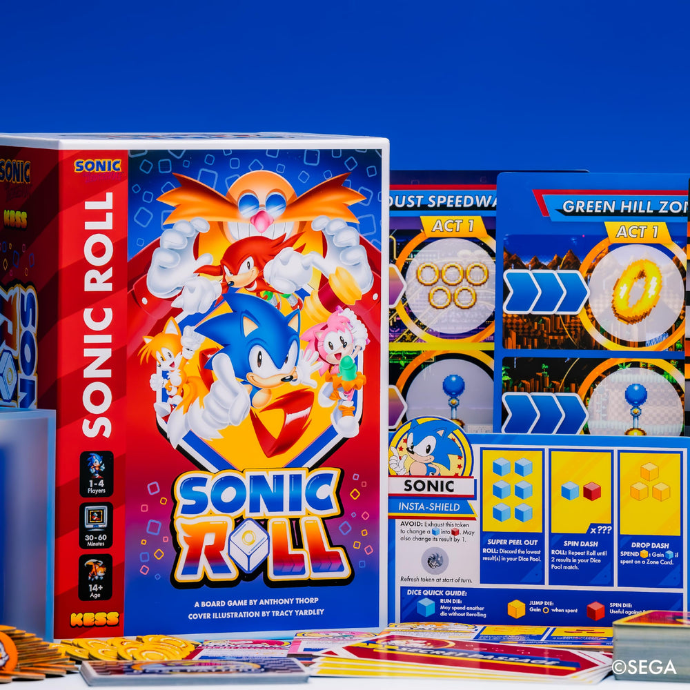 KESS Sonic Roll zone decks showcase nostalgic Sonic adventures.