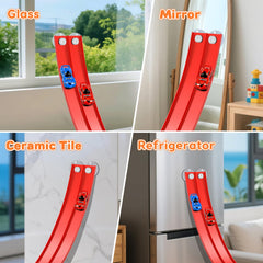 KETIEE Flex Tracks PVC is durable and easy to wipe clean.