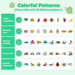 Ketiee pattern discs provide varied designs for creative tracing.
