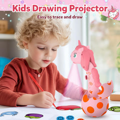 KETIEE Unicorn travel-friendly design supports on-the-go art sessions