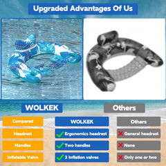 KEUCL pool floats suitable for both kids and adults during pool time