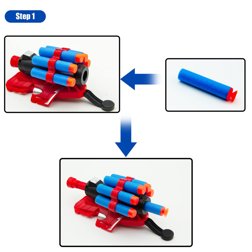 Keumi soft darts pack ensures safe, fun projectiles for kids' games.