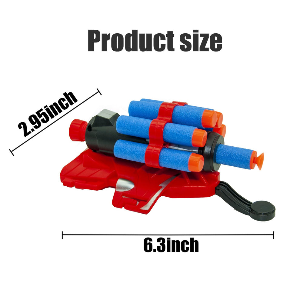Keumi spider web shooter gloves wrist launchers for role-play battles with friends.