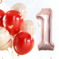 Keyali giant number 2 balloon marks milestone celebrations