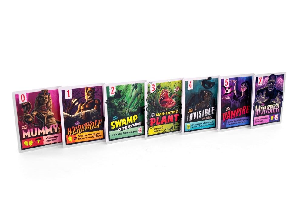 Keymaster Games Campy Creatures Vol. 1 man-eating plant poster drives suspenseful tactics