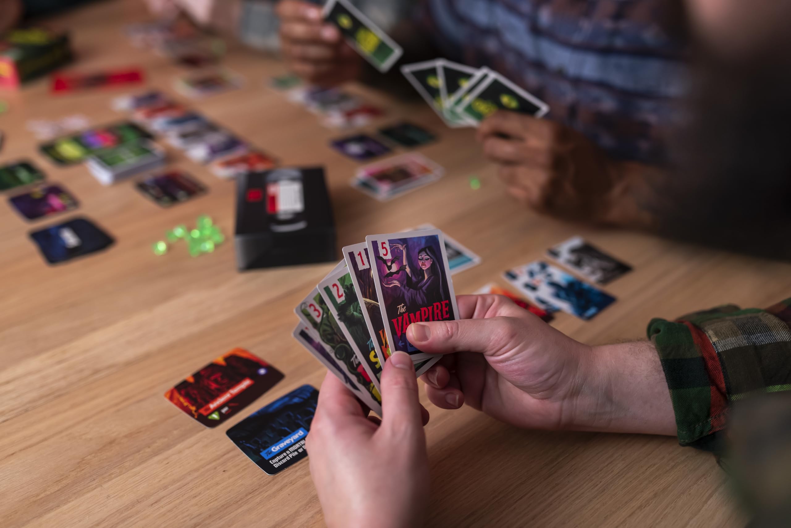 Keymaster Games Campy Creatures Vol. 1 vampire illustration adds haunting flair to play