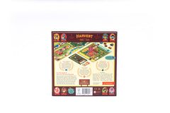Keymaster Games Harvest fruit tokens add colorful rewards for strategic planning.