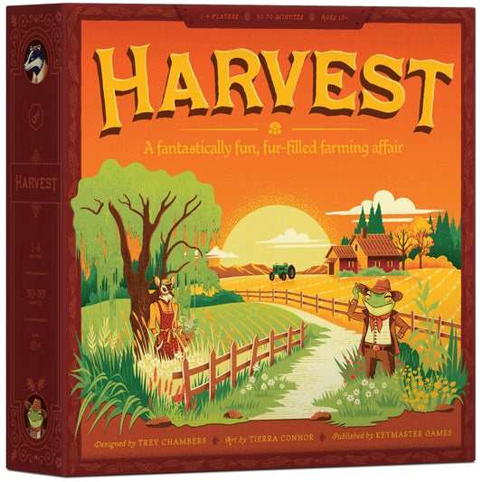Keymaster Games Harvest wooden wheelbarrows for tactile farming fun and quick setup.