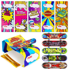 Keysense 28-pack finger skateboards for kids offering portable, engaging play sessions
