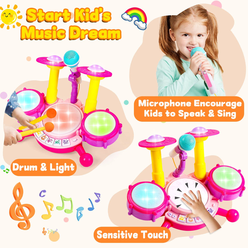 Keysense Lifestyle Educational music toy for 12-18 month age group fosters early rhythm skills.