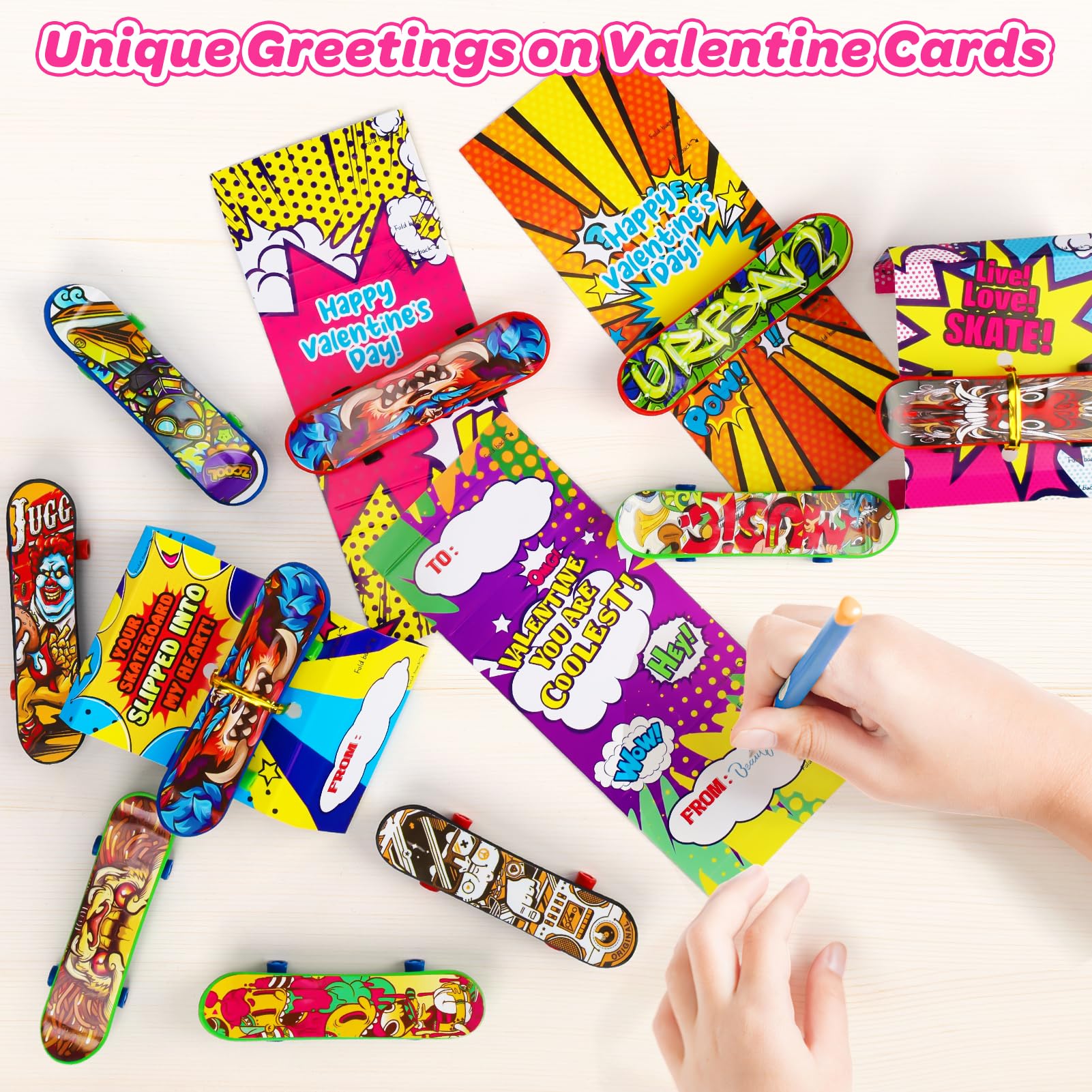 Kid-safe, durable plastic finger boards designed for ages 3 and up