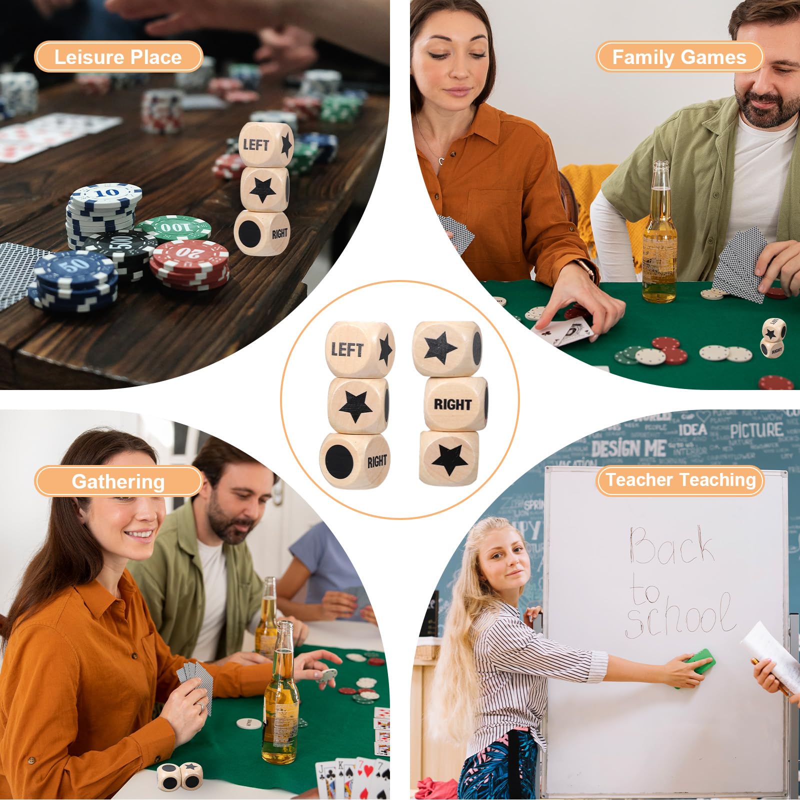 KFHENSOMR travel-friendly dice set fits in pockets and bags.