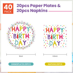 KFJBPB napkins with white dots, soft texture and easy cleanup