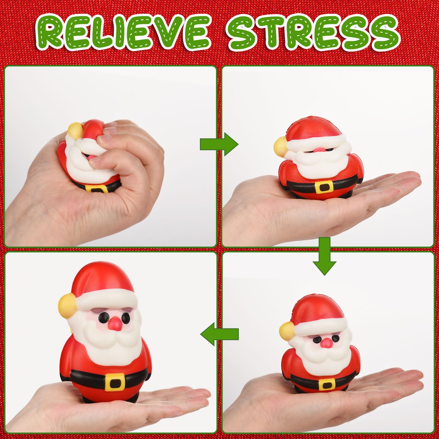 KFPPLXQ Reindeer squishy encourages hand-eye coordination during play.