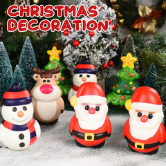 KFPPLXQ Christmas Tree squishy offers tactile relief during breaks.