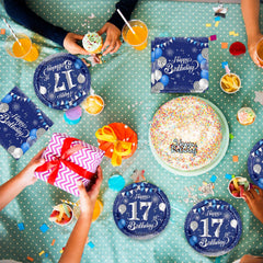 KHAIVI food-grade birthday plates and napkins for safe entertaining