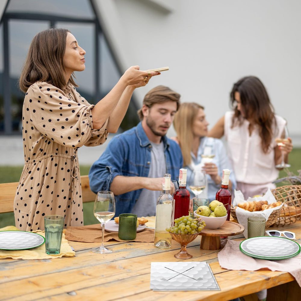 KHAIVI golf party setup, quick cleanup and hassle-free hosting.