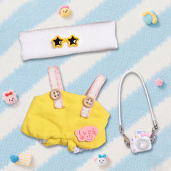 KHOXU 17cm doll fabric is soft and stretchy for comfortable wear.
