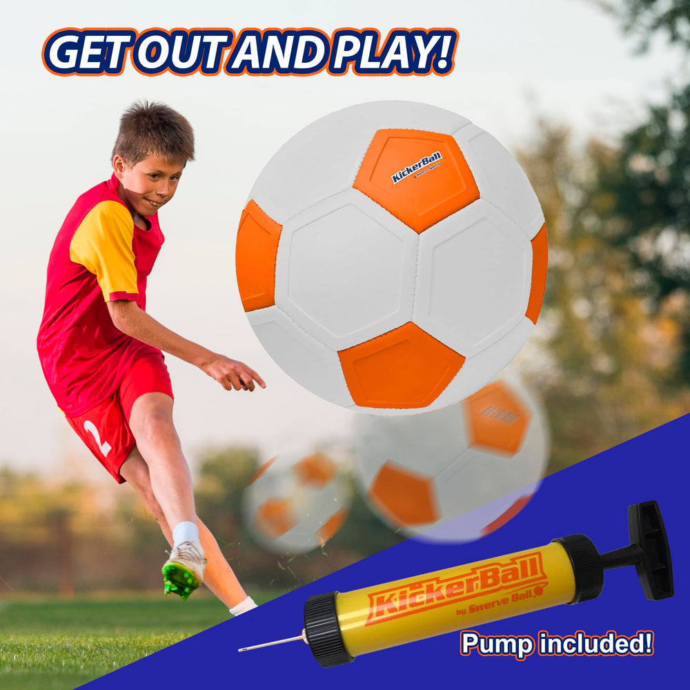 Kickerball beach-backyard-field-play demonstrates versatile outdoor use.