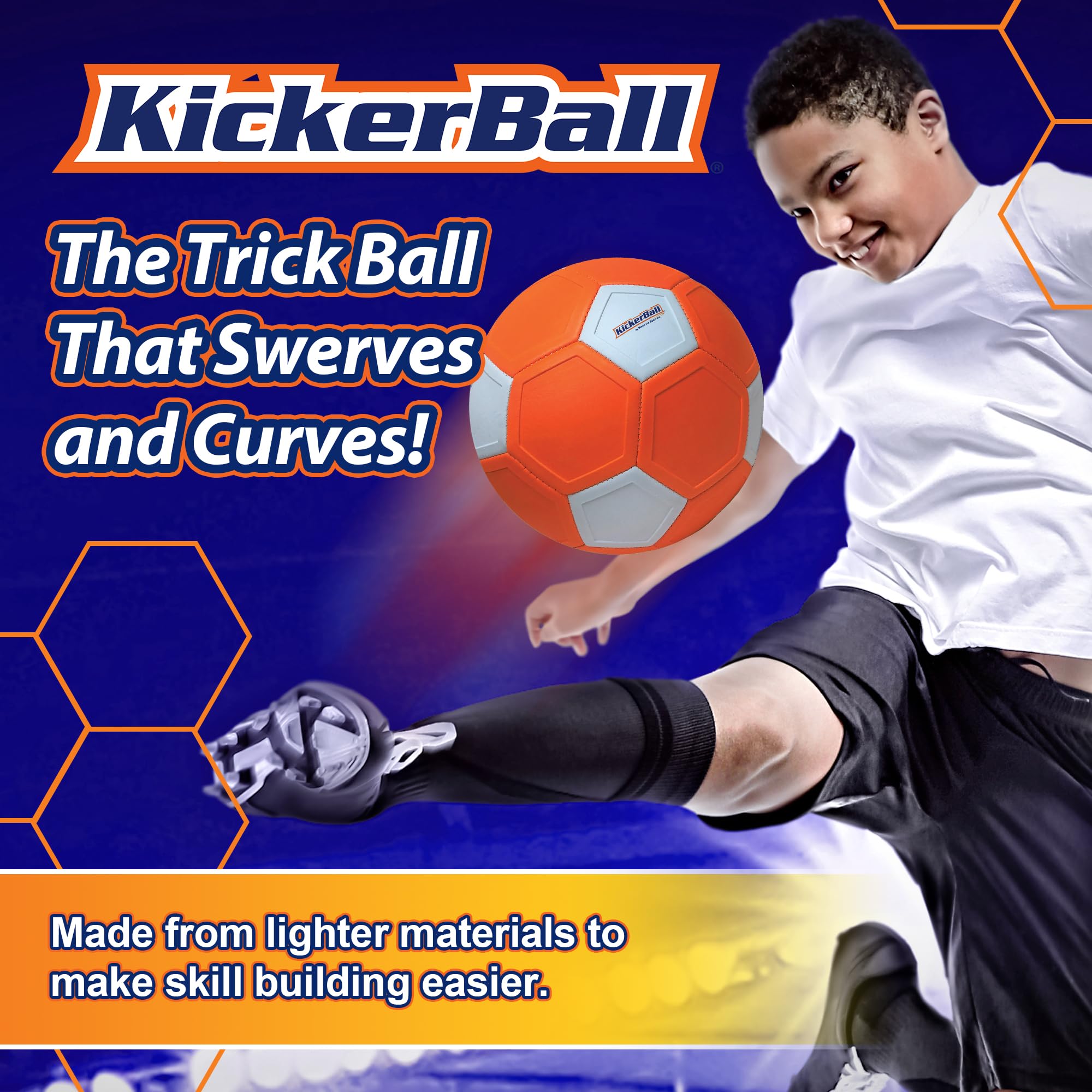 Kickerball indoor outdoor play readiness for home or gym.