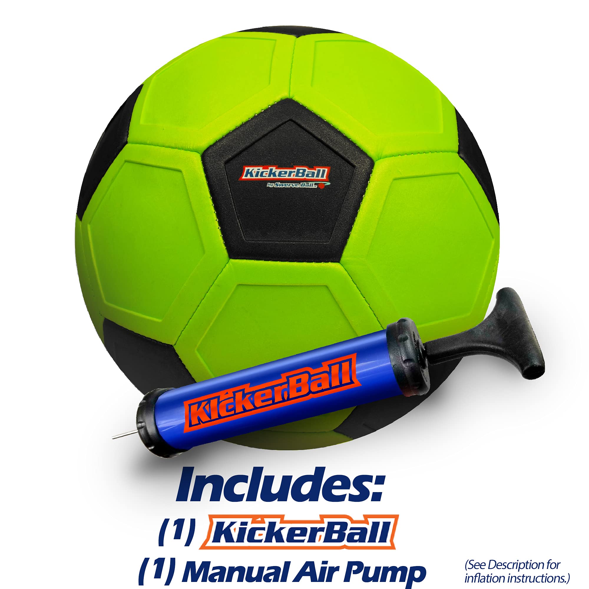 Kickerball size 4 ball designed for youth and adults practicing control.