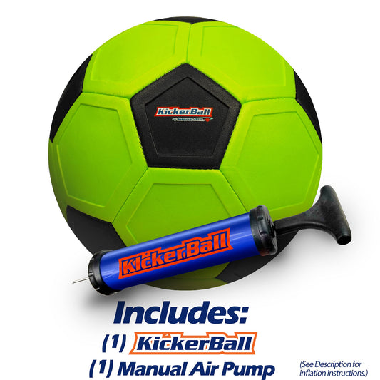 Kickerball size 4 ball designed for youth and adults practicing control.
