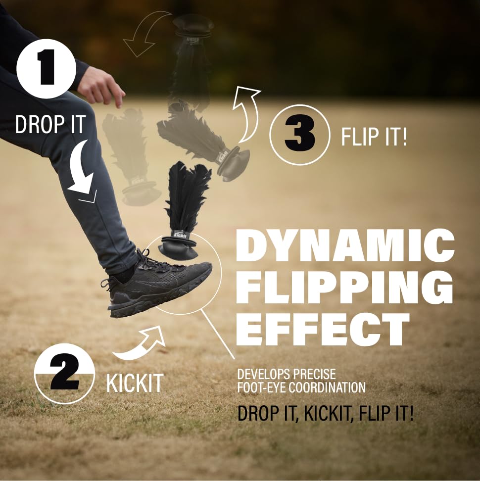 Kickit Backyard Fun Setup with friends for casual gameplay in a compact space