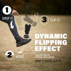 Kickit Backyard Fun Setup with friends for casual gameplay in a compact space