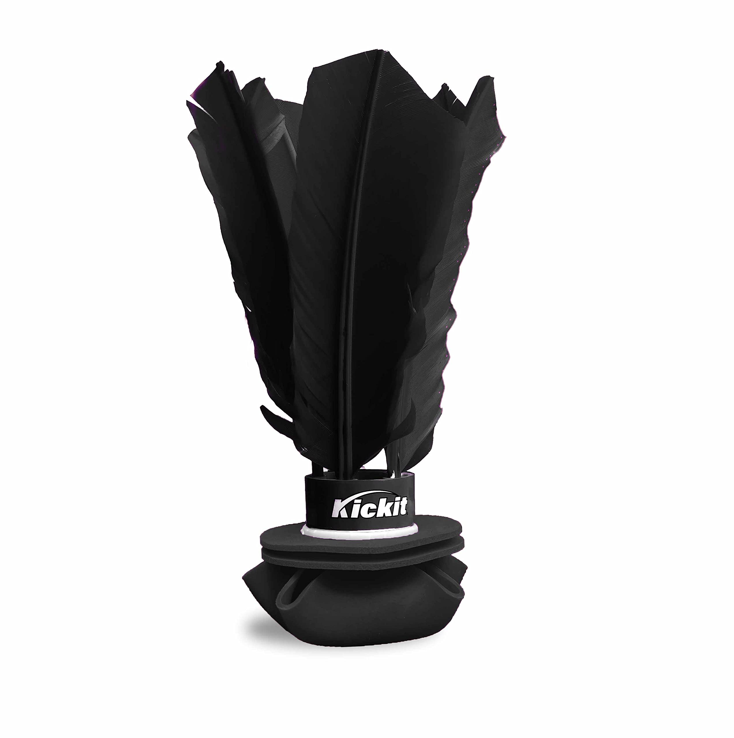 Kickit Original Birdie Trainer in outdoor play improving ball control and kicking accuracy