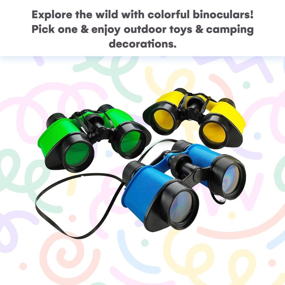 Kicko Toy Binoculars for Kids — safari-themed party favor inspiring curiosity