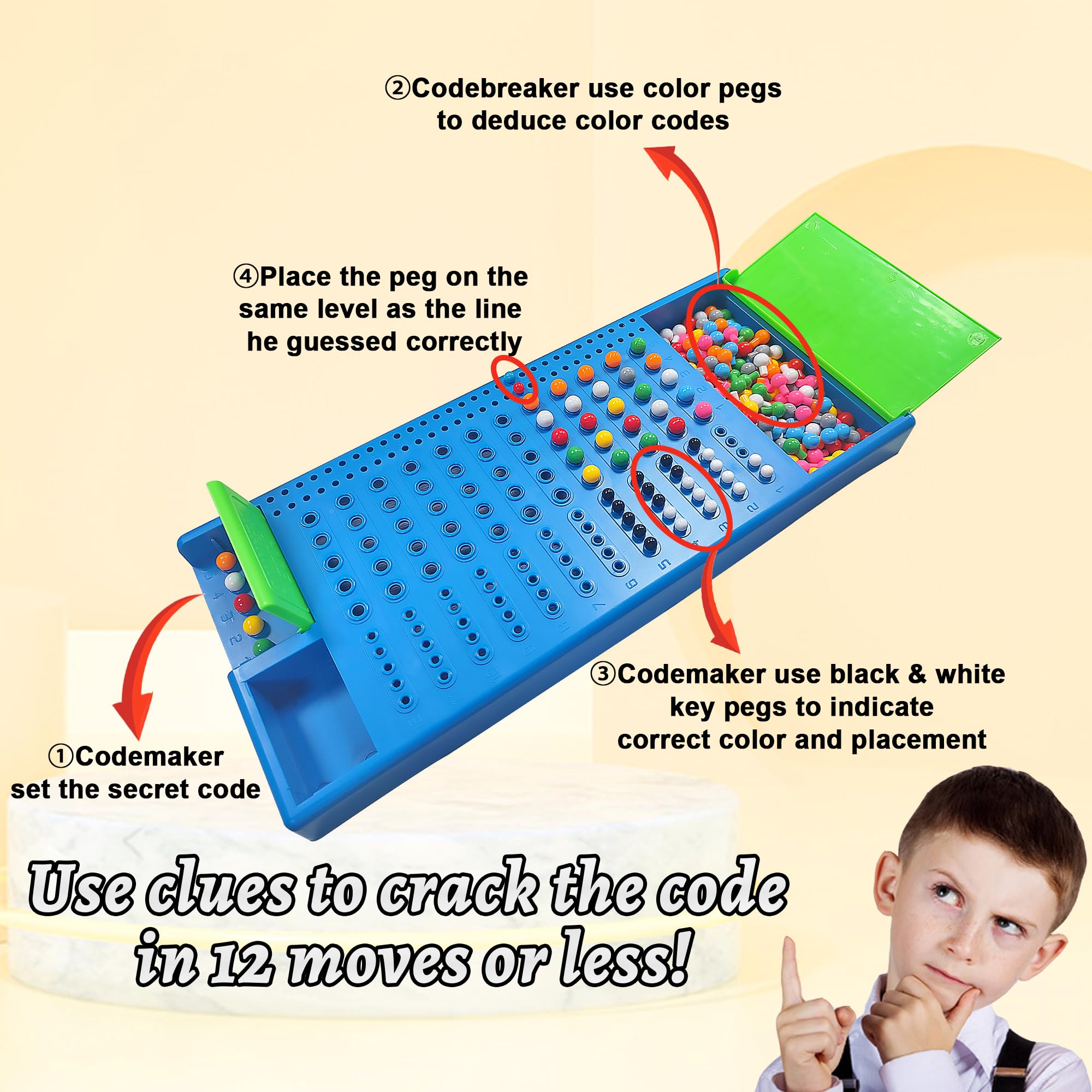 Kidami Code Breaker clue cards sparking engaging logical challenges.