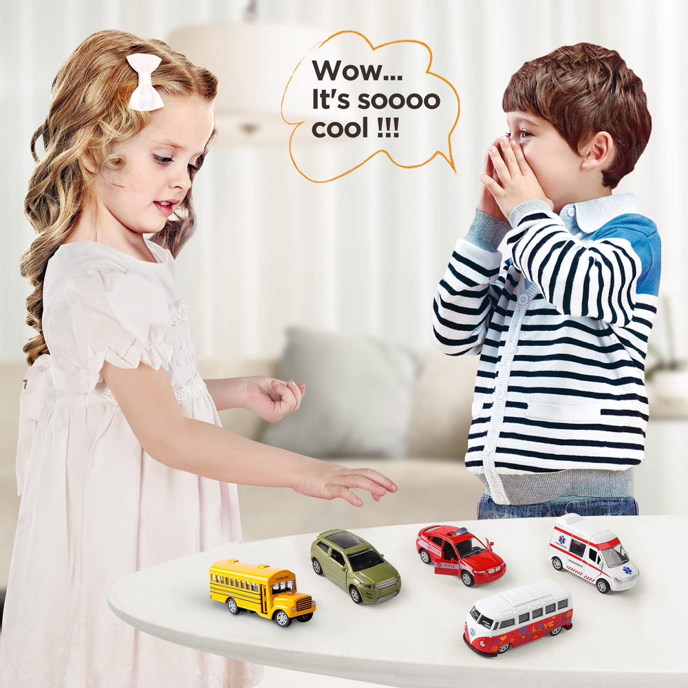 KIDAMI colorful finish and polished metal surfaces attract kids