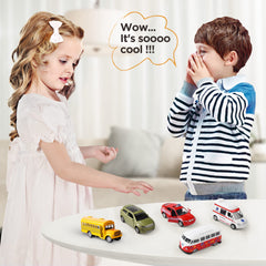 KIDAMI colorful finish and polished metal surfaces attract kids